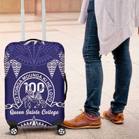 Queen Salote College Centenary Luggage Cover Tongan Kupesi Pattern - Polynesian Pride