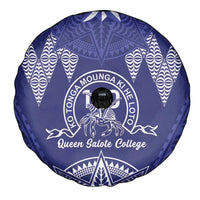 Queen Salote College Centenary Spare Tire Cover Tongan Kupesi Pattern - Polynesian Pride
