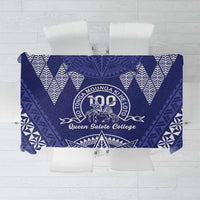 Queen Salote College Centenary Tablecloth Tongan Kupesi Pattern - Polynesian Pride