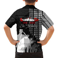 Pearl Harbor Remembrance Day Family Matching Summer Maxi Dress and Hawaiian Shirt USS Arizona In Memory With Polynesian Pattern LT05 - Polynesian Pride