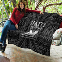 Haiti 1804 Quilt Polynesian Silver Neg Maron
