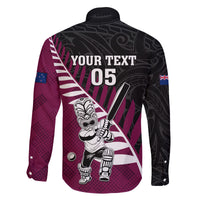 Custom New Zealand Northern Districts Cricket Family Matching Mermaid Dress and Hawaiian Shirt With Maori Pattern