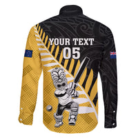 Custom New Zealand Wellington Cricket Family Matching Short Sleeve Bodycon Dress and Hawaiian Shirt With Maori Pattern