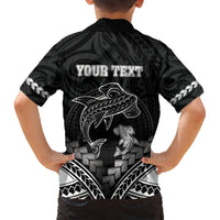 Personalised Happy Father's Day Hawaiian Shirt I Love You Dad Polynesian Style LT05 - Polynesian Pride