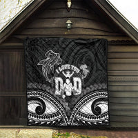 Happy Father's Day Quilt I Love You Dad Polynesian Style LT05 - Polynesian Pride