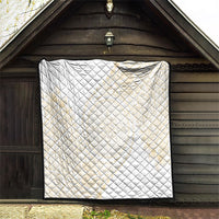 Tonga White Sunday Quilt Lotu Tamaiti Tongan Kupesi Pattern LT05 - Polynesian Pride