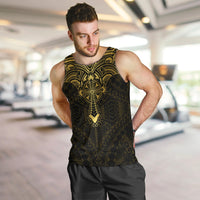 Personalized Polynesia Men Tank Top With Christian Cross LT05 - Polynesian Pride
