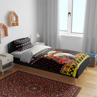 Papua New Guinea Christmas Bedding Set Bird Of Paradise Hamamas Krismas LT05 - Polynesian Pride