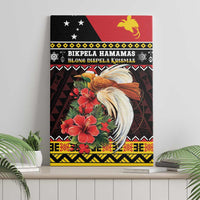 Papua New Guinea Christmas Canvas Wall Art Bird Of Paradise Hamamas Krismas