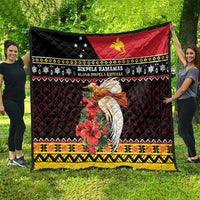 Papua New Guinea Christmas Quilt Bird Of Paradise Hamamas Krismas LT05 - Polynesian Pride