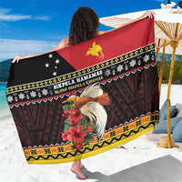 Papua New Guinea Christmas Sarong Bird Of Paradise Hamamas Krismas