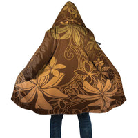 Tiare Tahiti Cloak Brown Polynesia Motifs - Polynesian Pride
