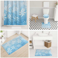 Tiare Tahiti Bathroom Set Blue Polynesia Motifs - Polynesian Pride