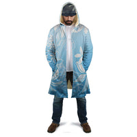 Tiare Tahiti Cloak Blue Polynesia Motifs - Polynesian Pride