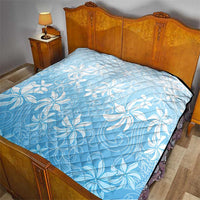 Tiare Tahiti Quilt Blue Polynesia Motifs - Polynesian Pride