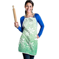 Tiare Tahiti Apron Matcha Polynesia Motifs - Polynesian Pride