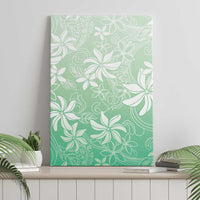 Tiare Tahiti Canvas Wall Art Matcha Polynesia Motifs - Polynesian Pride