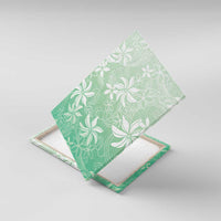 Tiare Tahiti Canvas Wall Art Matcha Polynesia Motifs - Polynesian Pride