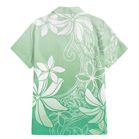 Tiare Tahiti Family Matching Mermaid Dress and Hawaiian Shirt Matcha Polynesia Motifs - Polynesian Pride