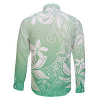 Tiare Tahiti Family Matching Tank Maxi Dress and Hawaiian Shirt Matcha Polynesia Motifs - Polynesian Pride