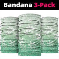 Tiare Tahiti Neck Gaiter Matcha Polynesia Motifs - Polynesian Pride