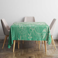 Tiare Tahiti Tablecloth Matcha Polynesia Motifs - Polynesian Pride