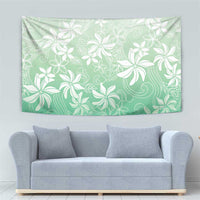 Tiare Tahiti Tapestry Matcha Polynesia Motifs - Polynesian Pride