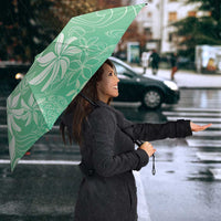 Tiare Tahiti Umbrella Matcha Polynesia Motifs - Polynesian Pride