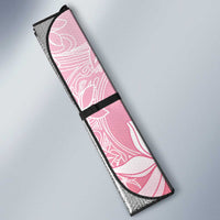 Tiare Tahiti Auto Sun Shade Pink Polynesia Motifs - Polynesian Pride