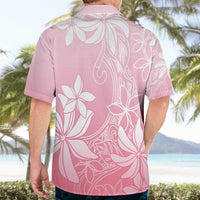 Tiare Tahiti Hawaiian Shirt Pink Polynesia Motifs - Polynesian Pride