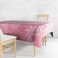 Tiare Tahiti Tablecloth Pink Polynesia Motifs - Polynesian Pride