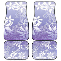 Tiare Tahiti Car Mats Purple Polynesia Motifs - Polynesian Pride