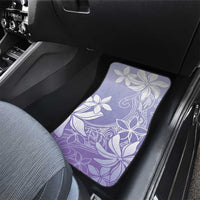 Tiare Tahiti Car Mats Purple Polynesia Motifs - Polynesian Pride