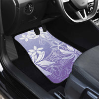 Tiare Tahiti Car Mats Purple Polynesia Motifs - Polynesian Pride