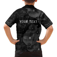 Personalized Pearl Harbor Remembrance Day Family Matching Off The Shoulder Long Sleeve Dress and Hawaiian Shirt We Will Always Remember