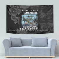 Pearl Harbor Remembrance Day Tapestry We Will Always Remember LT05 - Polynesian Pride