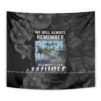 Pearl Harbor Remembrance Day Tapestry We Will Always Remember LT05 - Polynesian Pride