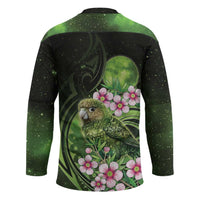 New Zealand Aotearoa Kakapo Hockey Jersey Maori Pattern With Manuka Galaxy Style LT05 - Polynesian Pride