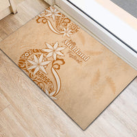 New Zealand Auckland Folk Festival Rubber Doormat Vintage Style LT05 - Polynesian Pride