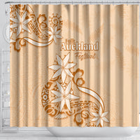 New Zealand Auckland Folk Festival Shower Curtain Vintage Style LT05 - Polynesian Pride