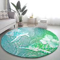 Couple Sea Turtle One Love One Heart Round Carpet LT05 - Polynesian Pride