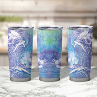 Couple Blue Sea Turtle Heart Love Tumbler Cup LT05