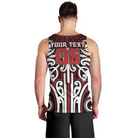 Custom Aotearoa Ngapuhi Men Tank Top Maori Tribal Pattern Mix Poutama LT05 - Polynesian Pride
