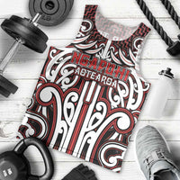 Custom Aotearoa Ngapuhi Men Tank Top Maori Tribal Pattern Mix Poutama LT05 - Polynesian Pride