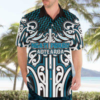 Custom Aotearoa Ngati Porou Hawaiian Shirt Maori Tribal Pattern Mix Poutama LT05 - Polynesian Pride