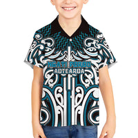 Custom Aotearoa Ngati Porou Hawaiian Shirt Maori Tribal Pattern Mix Poutama LT05 - Polynesian Pride