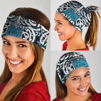 Custom Aotearoa Ngati Porou Neck Gaiter Maori Tribal Pattern Mix Poutama