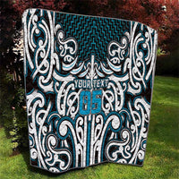 Custom Aotearoa Ngati Porou Quilt Maori Tribal Pattern Mix Poutama LT05 - Polynesian Pride