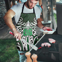Custom Aotearoa Ngai Tahu Apron Maori Tribal Pattern Mix Poutama