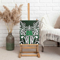 Custom Aotearoa Ngai Tahu Canvas Wall Art Maori Tribal Pattern Mix Poutama
